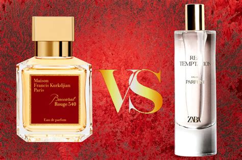 zara red temptation vs baccarat rouge.